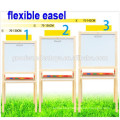 2015 New Design Easy Assembling Easel Educational Wooden Flexible Easel